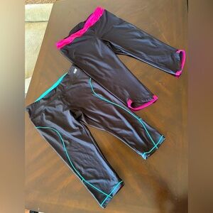 NWOT Capri Workout Leggings Bundle Women’s Large